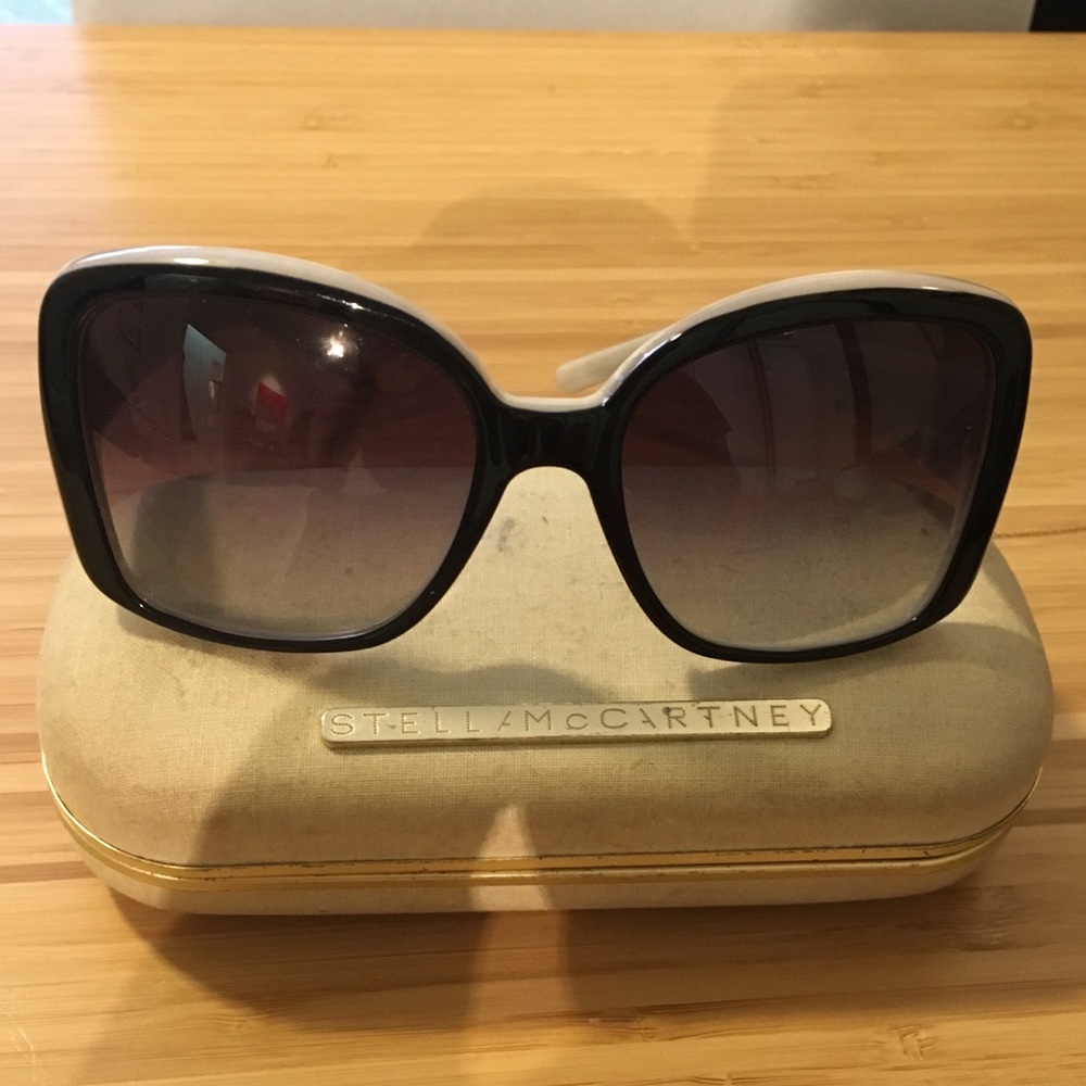 Stella McCartney Black & White sunglasses